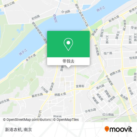 新港农机地图