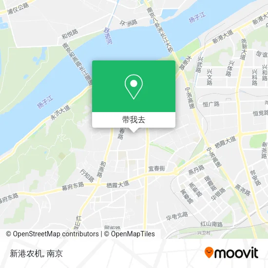 新港农机地图