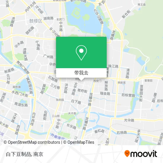 白下豆制品地图