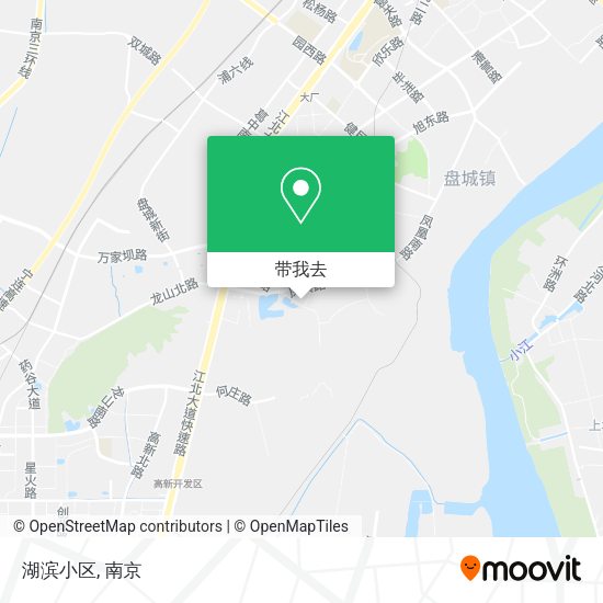 湖滨小区地图