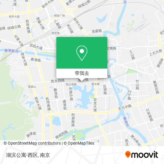 湖滨公寓-西区地图