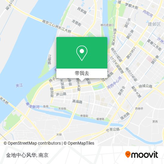 金地中心风华地图