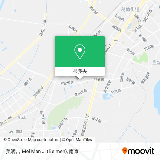 美满吉 Mei Man Ji (Beimen)地图