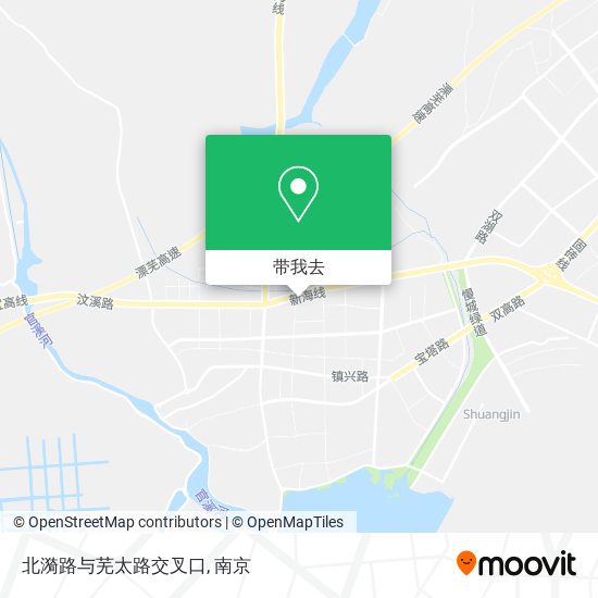 北漪路与芜太路交叉口地图