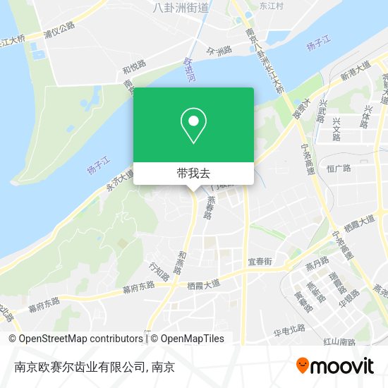 南京欧赛尔齿业有限公司地图