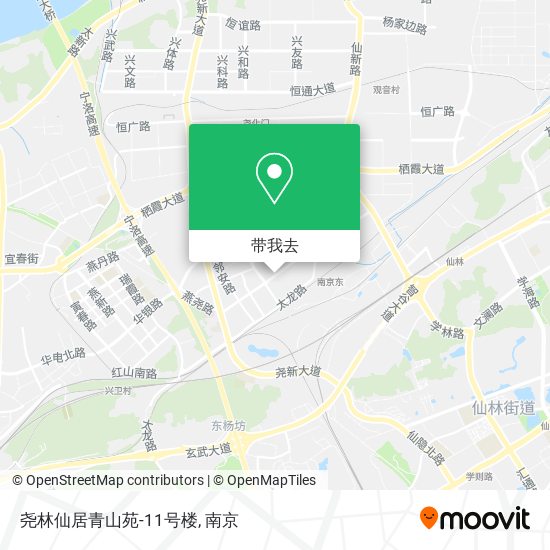 尧林仙居青山苑-11号楼地图