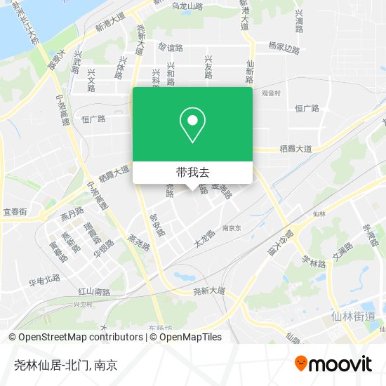 尧林仙居-北门地图