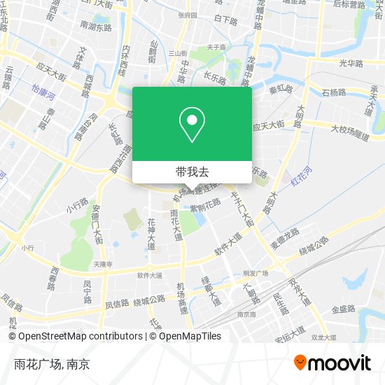 雨花广场地图