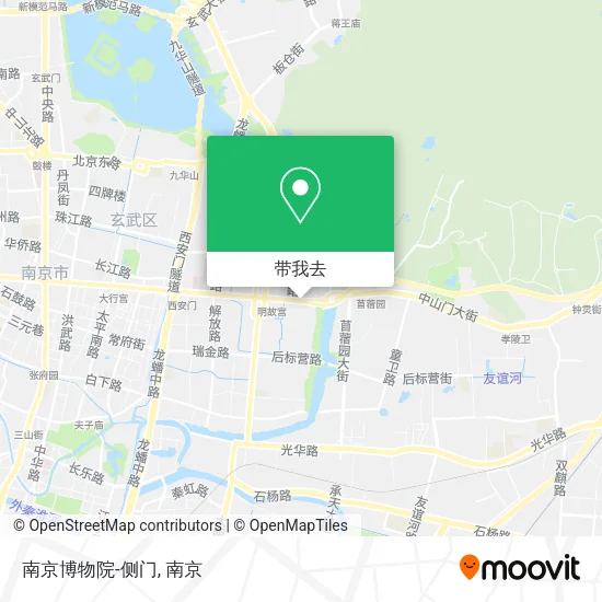 南京博物院-侧门地图