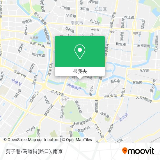 剪子巷/马道街(路口)地图