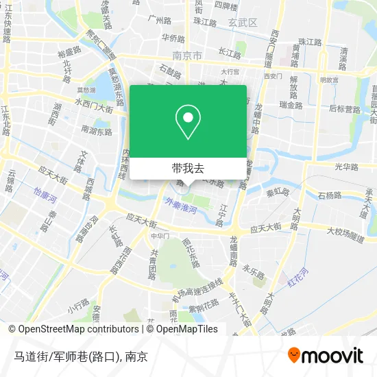 马道街/军师巷(路口)地图