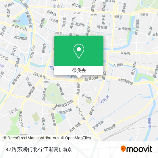 47路(双桥门北-宁工新寓)地图