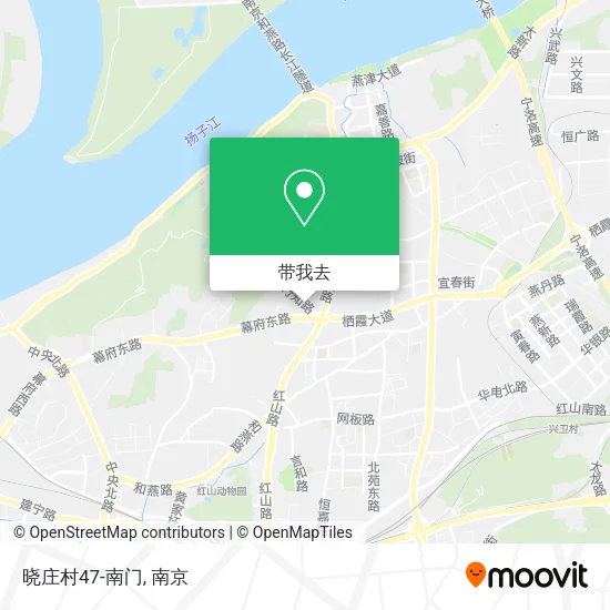 晓庄村47-南门地图