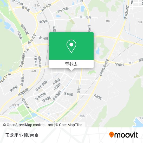 玉龙座47幢地图