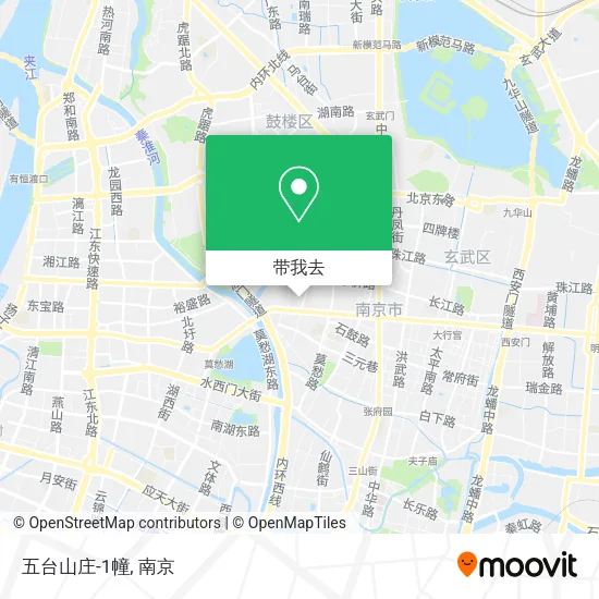 五台山庄-1幢地图