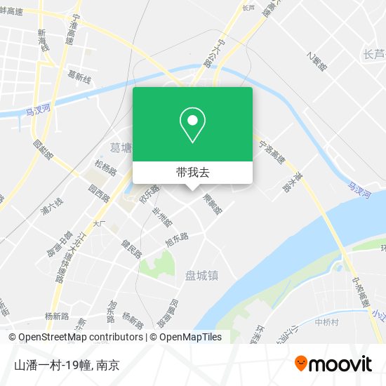 山潘一村-19幢地图