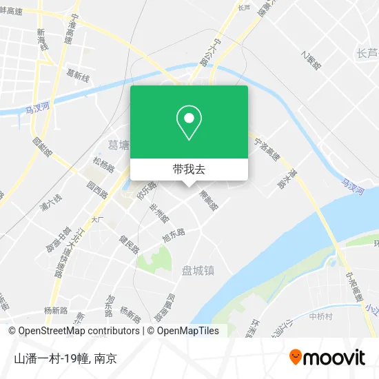 山潘一村-19幢地图
