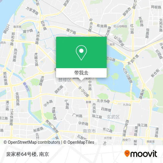 裴家桥64号楼地图
