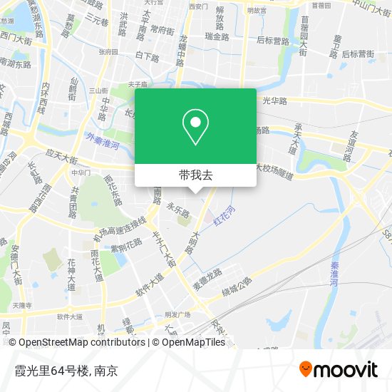 霞光里64号楼地图