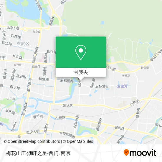 梅花山庄·湖畔之星-西门地图