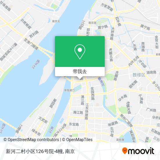 新河二村小区126号院-4幢地图
