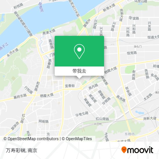 万寿彩钢地图