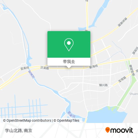 学山北路地图