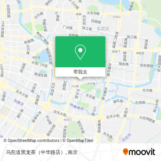 乌煎道黑龙茶（中华路店）地图
