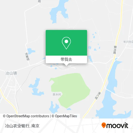 冶山农业银行地图