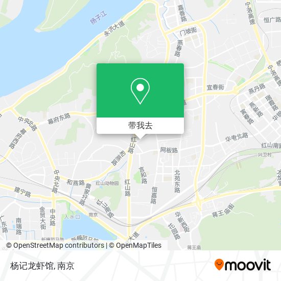 杨记龙虾馆地图