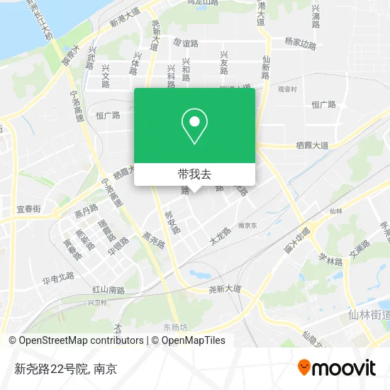 新尧路22号院地图