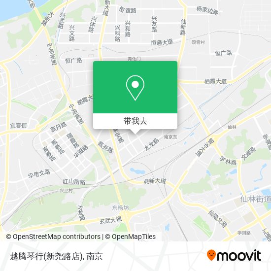 越腾琴行(新尧路店)地图