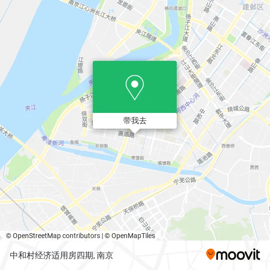 中和村经济适用房四期地图