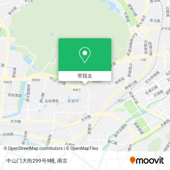 中山门大街299号9幢地图
