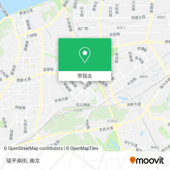 瑞平南街地图