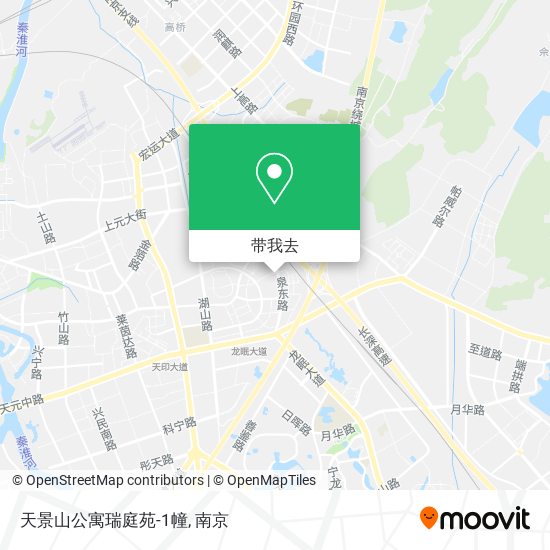 天景山公寓瑞庭苑-1幢地图