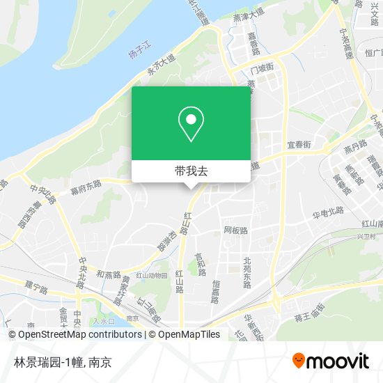 林景瑞园-1幢地图