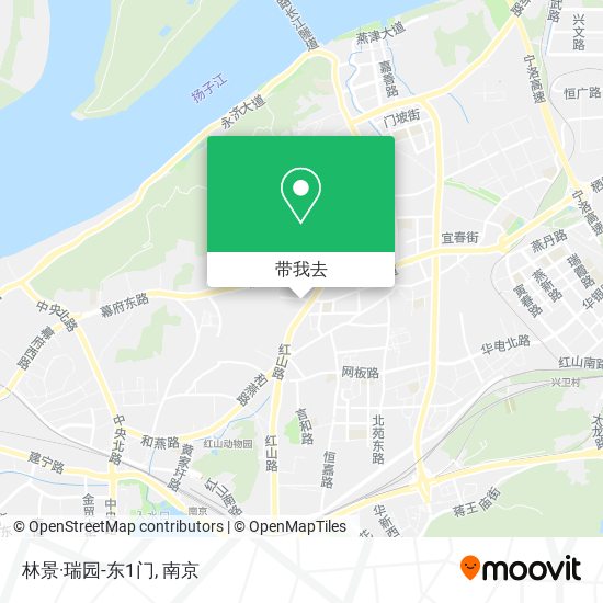 林景·瑞园-东1门地图