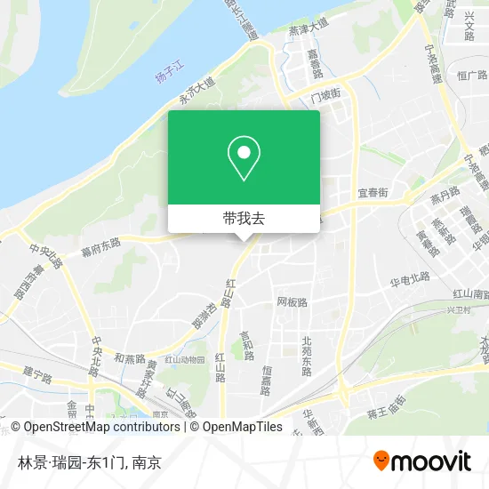 林景·瑞园-东1门地图