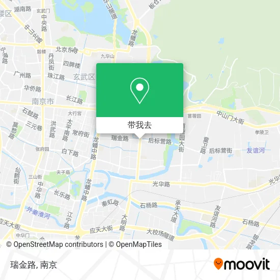 瑞金路地图