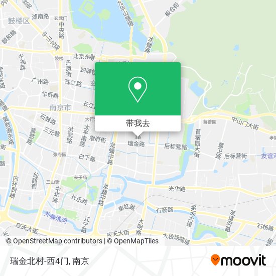 瑞金北村-西4门地图