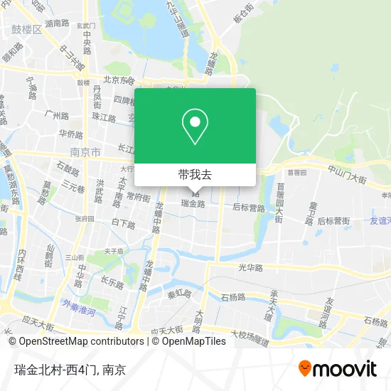 瑞金北村-西4门地图