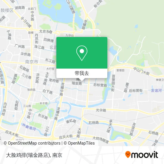 大脸鸡排(瑞金路店)地图