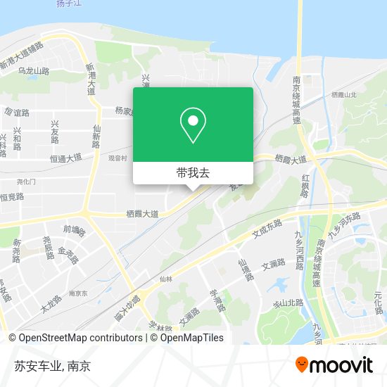 苏安车业地图