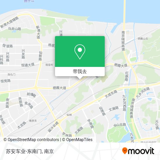 苏安车业-东南门地图
