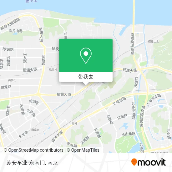 苏安车业-东南门地图