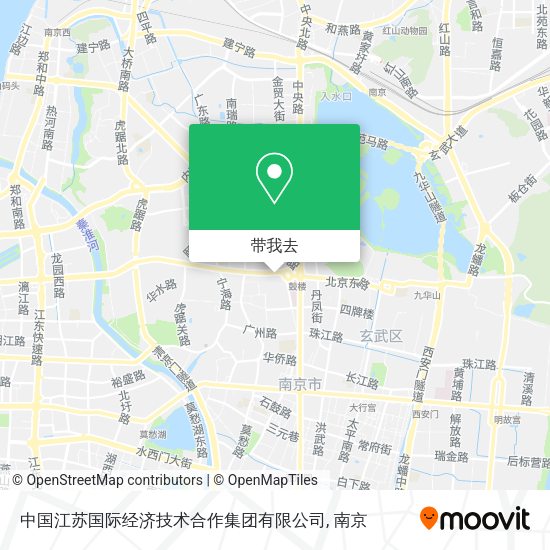 中国江苏国际经济技术合作集团有限公司地图