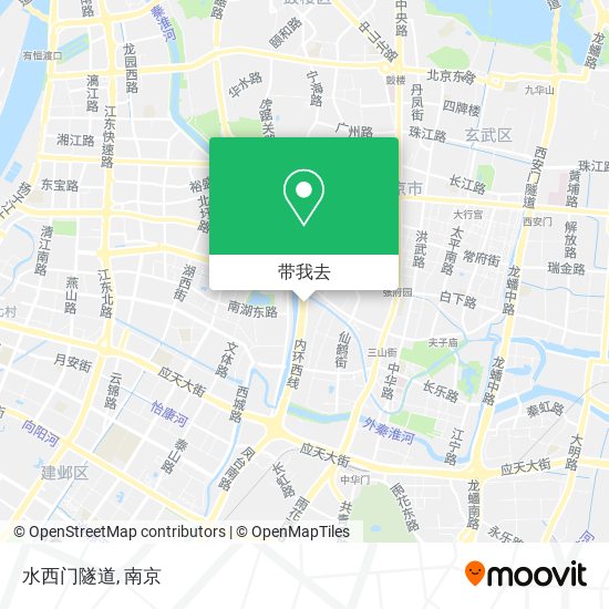 水西门隧道地图