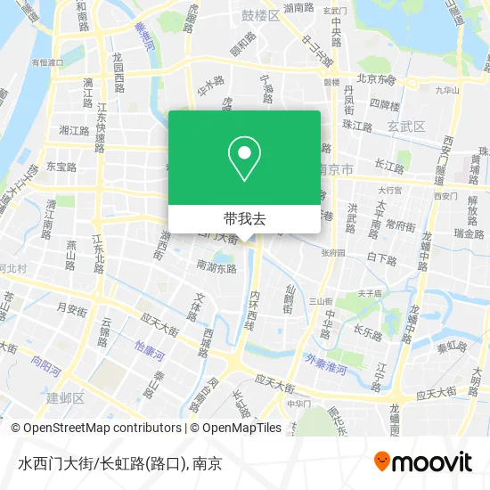 水西门大街/长虹路(路口)地图