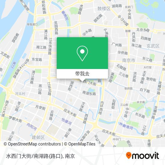 水西门大街/南湖路(路口)地图